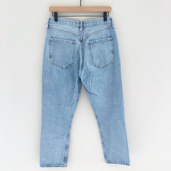 Agolde Riley High Rise Ankle Jeans - Picture 4 of 6